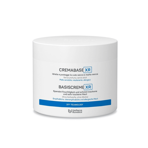 Ceramol Cremabase XR 311 Crema Idratante per Pelle Secca Vasetto 450 ml