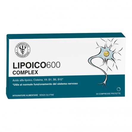 LFP LIPOICOCOMPLEX 600 30 COMPRESSE — confronto prezzi