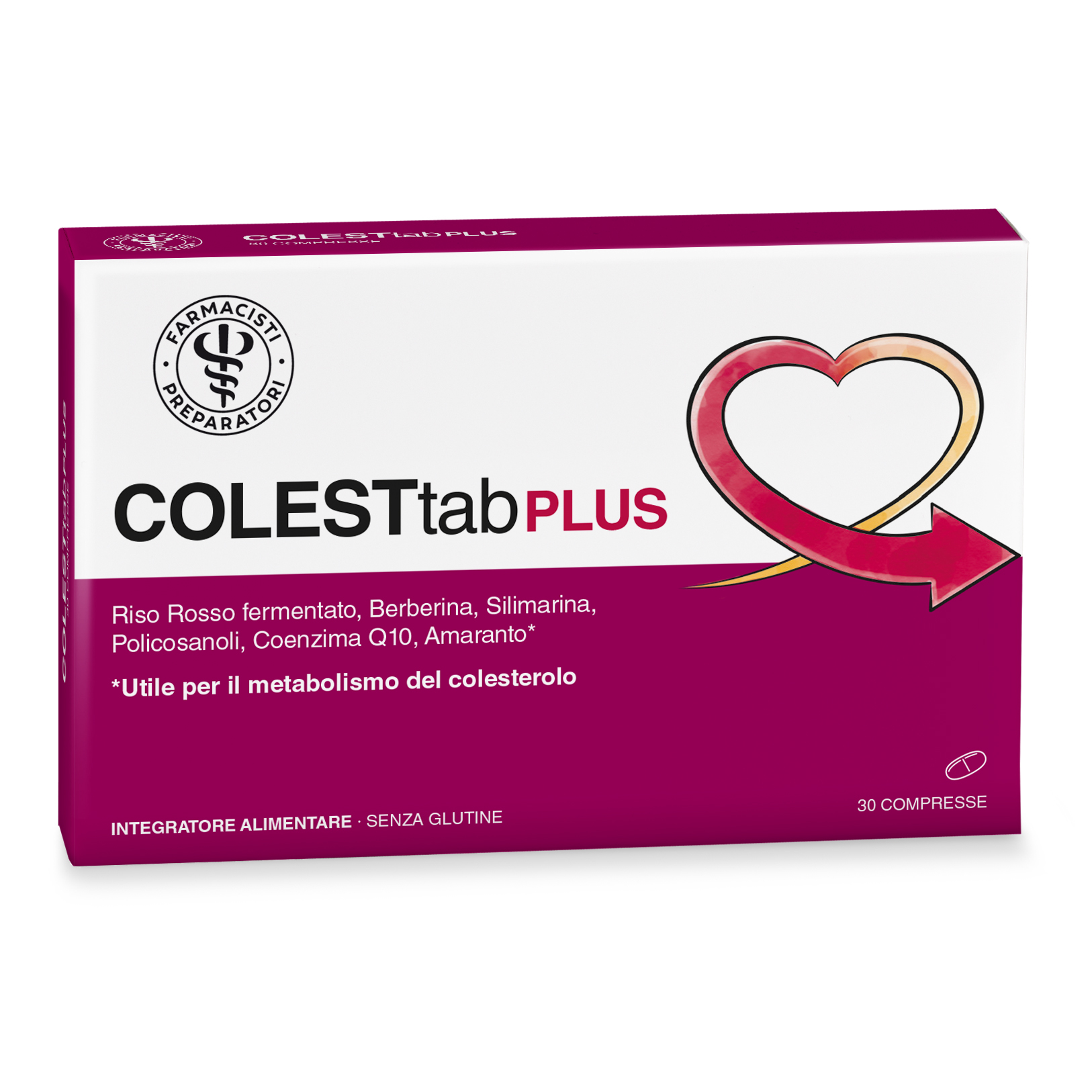 Colesttab plus 30 compresse