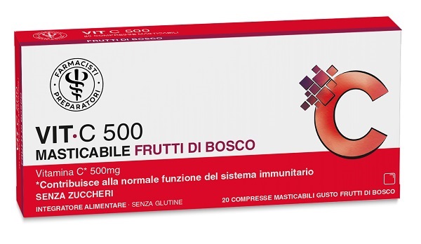 Lfp Vit C 500 Mastic Frut20cpr