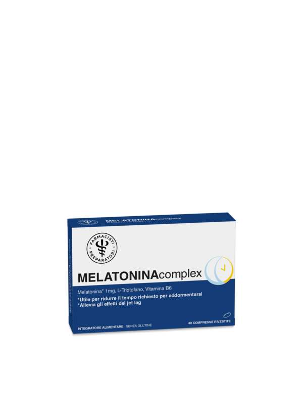 LFP MELATONINA COMPLEX 40 COMPRESSE RIVESTITE SENZA GLUTINE — confronto prezzi