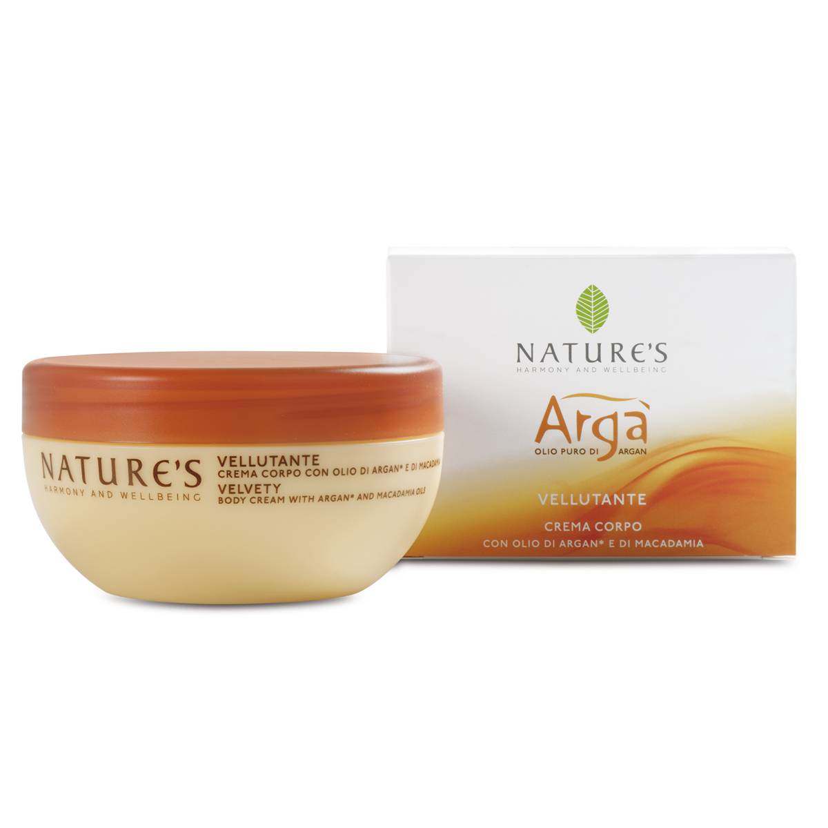 NATURE'S Argà Vellutante Crema Corpo 200 ml