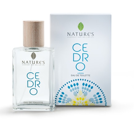 Natures cedro uomo eau de toilette 50 ml