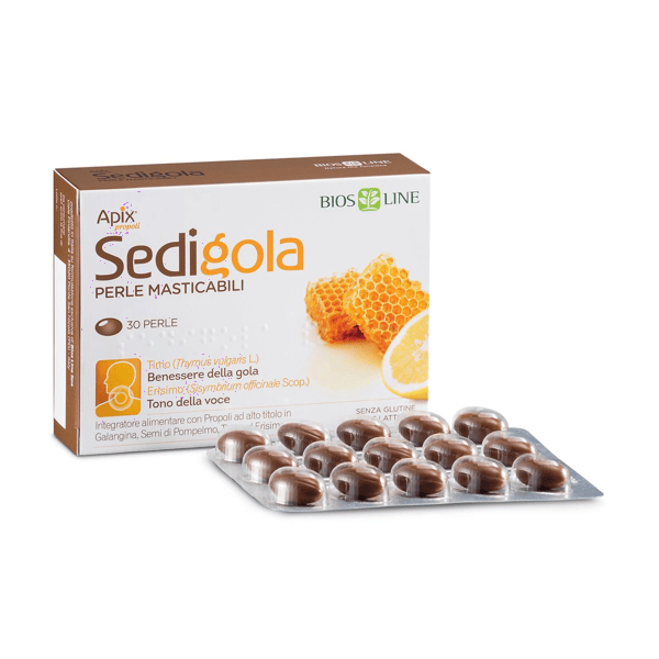 Apix Propoli Integratore Lenitivo 30 Perle Masticabili