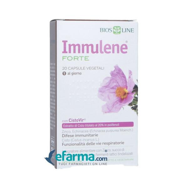 Immulene Forte Integratore 20 Capsule — confronto prezzi