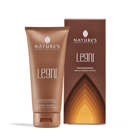 Bios Line Natures Legni doccia-shampoo idratante per corpo e i capelli, 200 ml