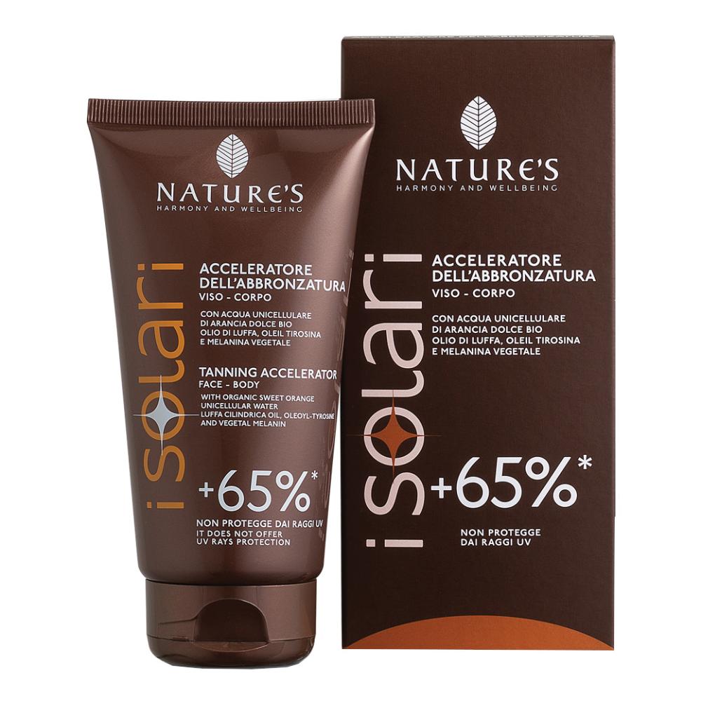 Natures i solari acceleratore dell'abbronzatura +65% 150 ml