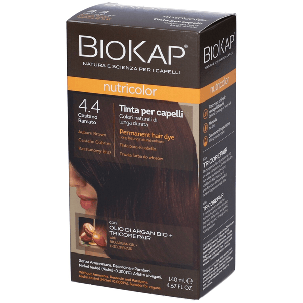 Biokap Nutricolor 4.4 Castano Ramato Tinta Per Capelli