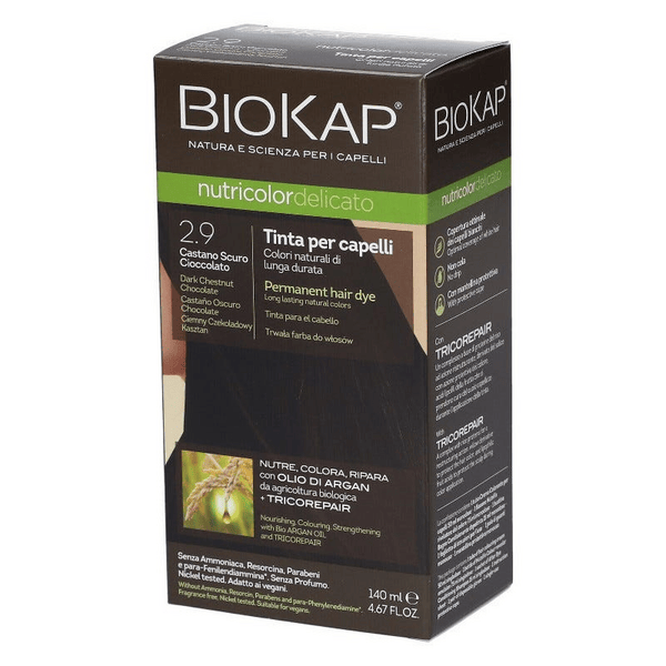 Biokap Nutricolor Delicato 2.9 Tinta Per Capelli Castano Scuro Cioccolato — confronto prezzi