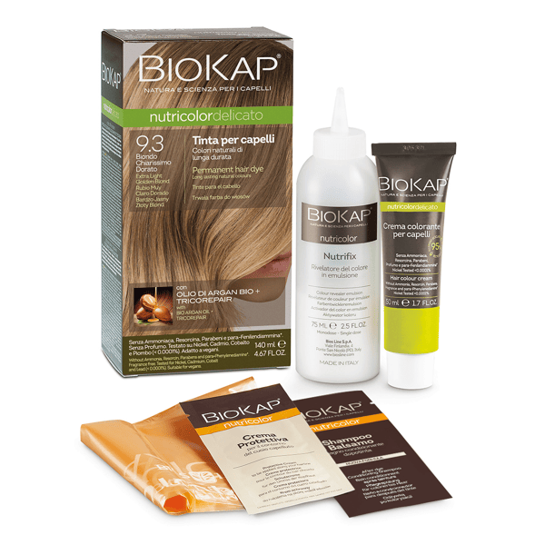 Biokap Nutricolor Delicato 9.3 Tinta Per Capelli Biondo Chiarissimo
