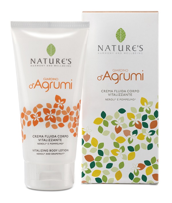 Nature's il giardino d'agrumi crema fluida corpo vitalizzante 150 ml — confronto prezzi