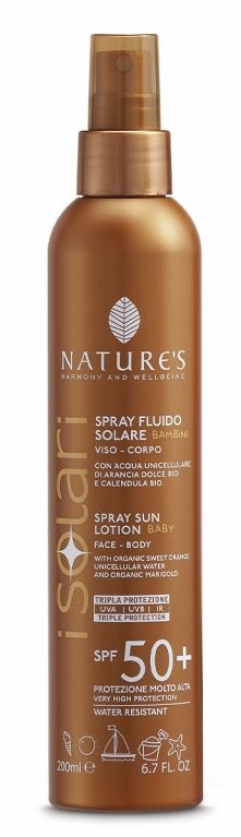 Nature's I Solari Spf 50+ Fluido Viso E Corpo Per Bambini Spray 200ml — confronto prezzi