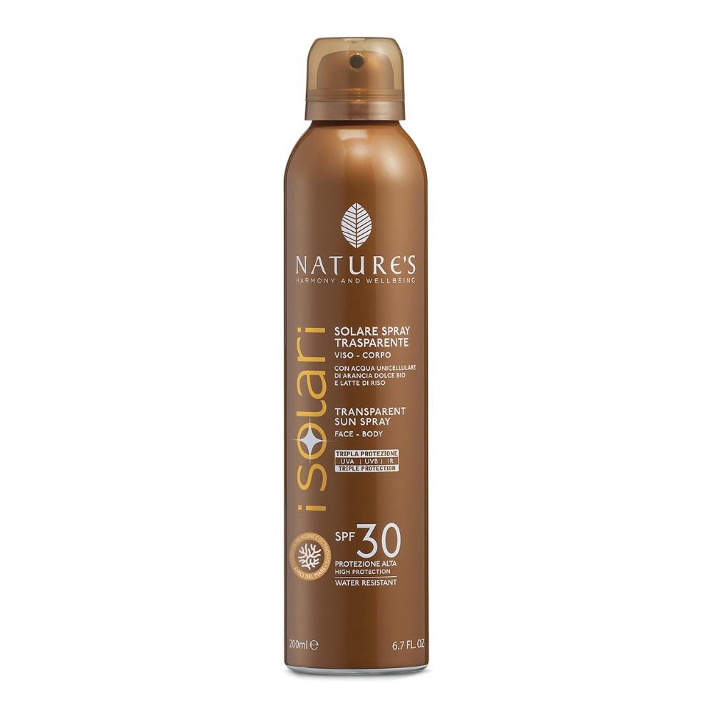 NATURE'S iSolari Solare Spray Trasparente SPF 30 200 ml — confronto prezzi