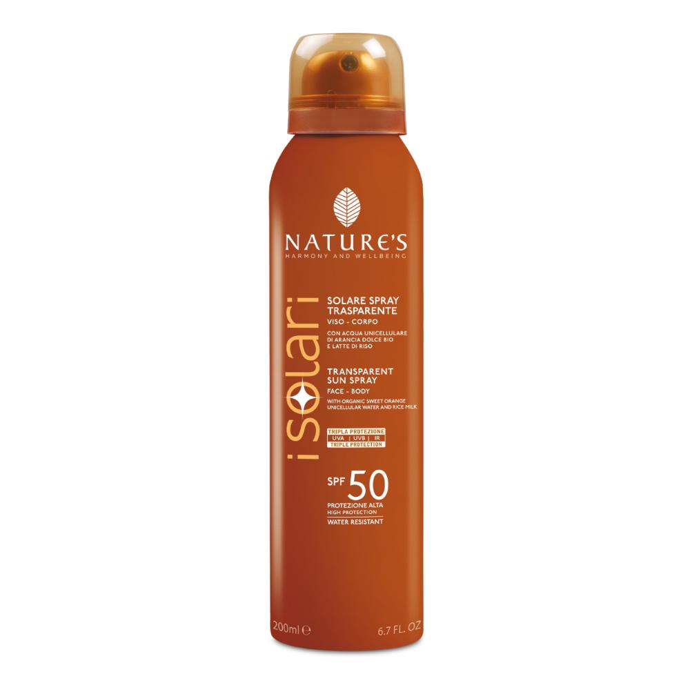 NATURE'S iSolari Solare Spray Trasparente SPF 50 200 ml — confronto prezzi