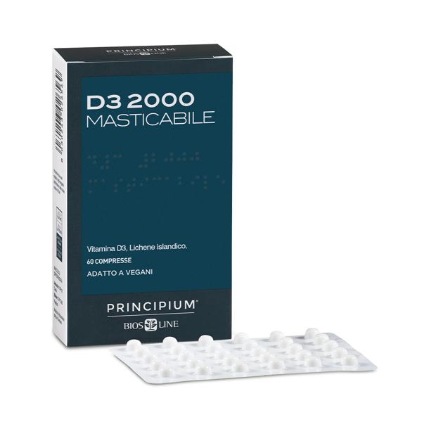 Biosline Principium D3 2000 Vegetale 60 Compresse