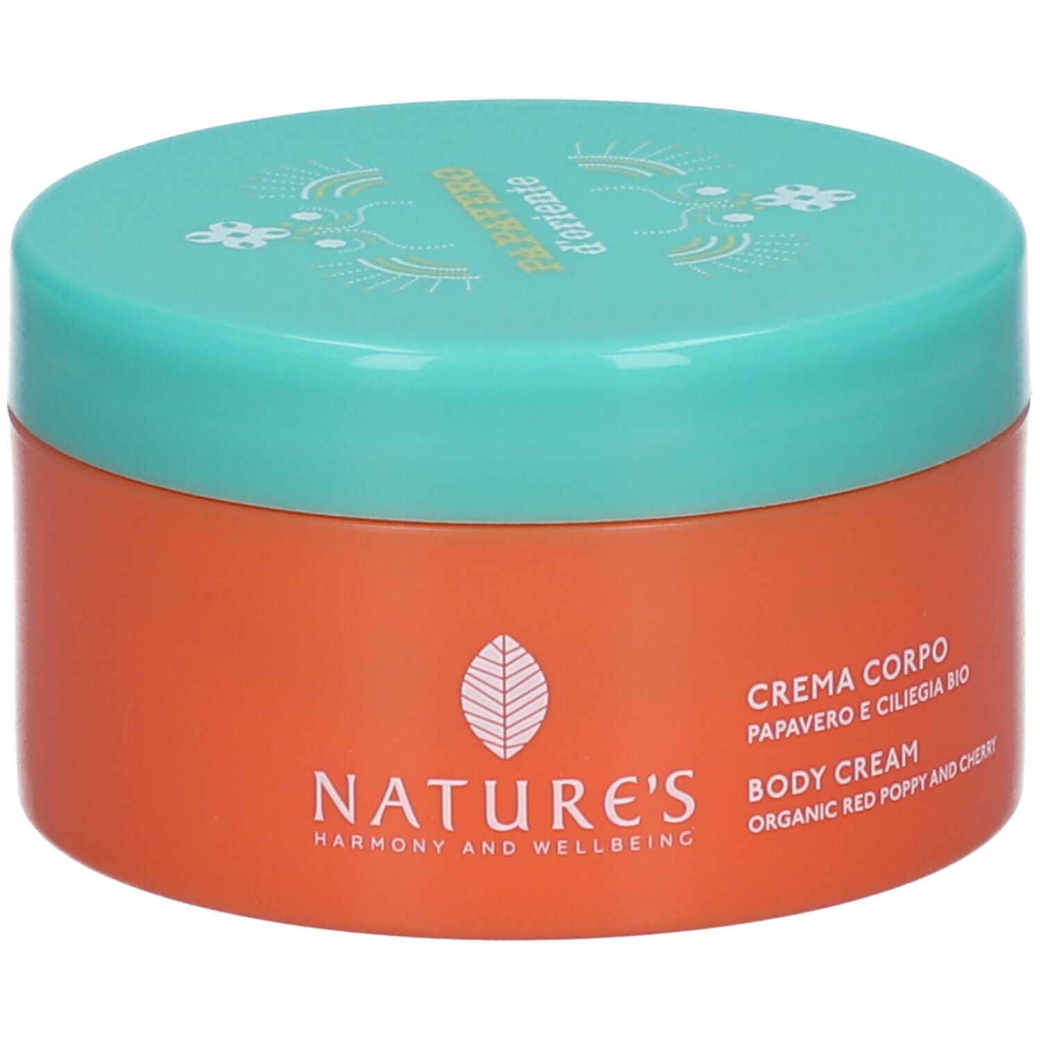 NATURE'S Papavero d'Oriente Crema Corpo 200 ml per la pelle