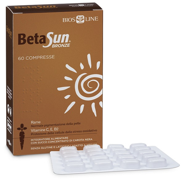 Biosline betasun bronze 60 compresse — confronto prezzi