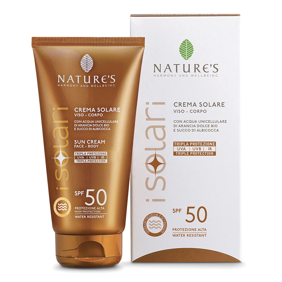 Nature's I Solari Crema Spf 50 Viso Corpo 75ml