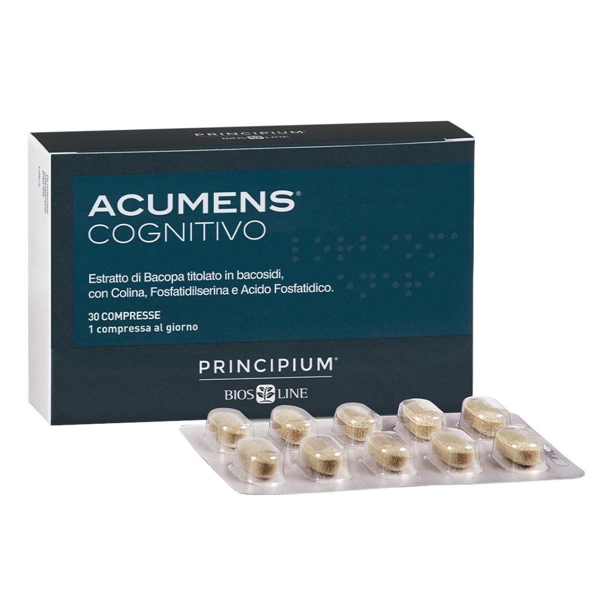 Bios Line Principium Acumens Cognitivo Integratore Memoria 30 Compresse — confronto prezzi