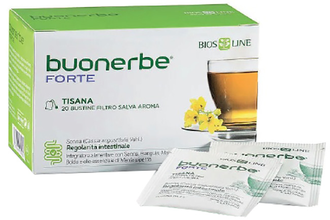 Buonerbe forte tisana 20 bustine da 2 g senza glutine senza lattosio