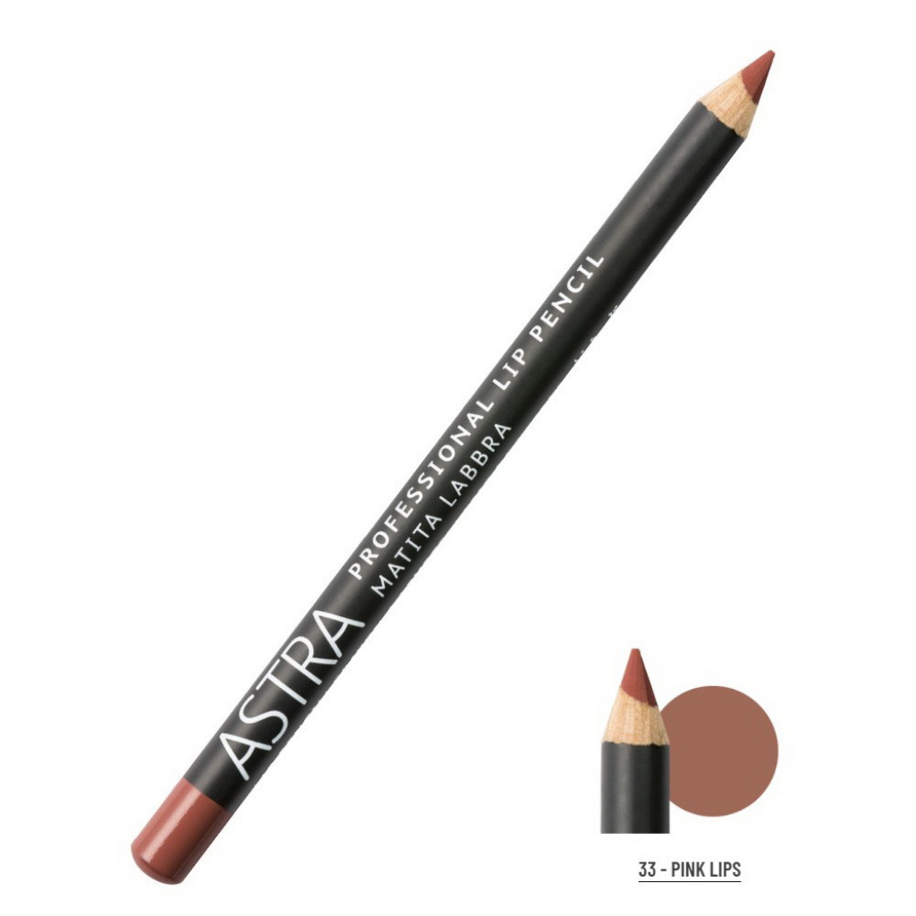 ASTRA Make-UP Professional Lip Pencil - Matita Contorno Labbra Tonalitá 33 1 pz Make up