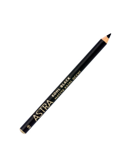ASTRA Make-UP Kohl Black - Matita Kajal Occhi Nero Intenso 1 pz Make up