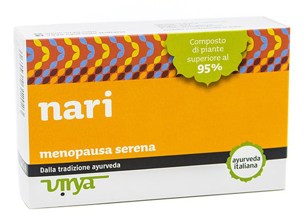 Nari - Virya - 60 Compresse - Integratore alimentare per ridurre i sintomi della menopausa