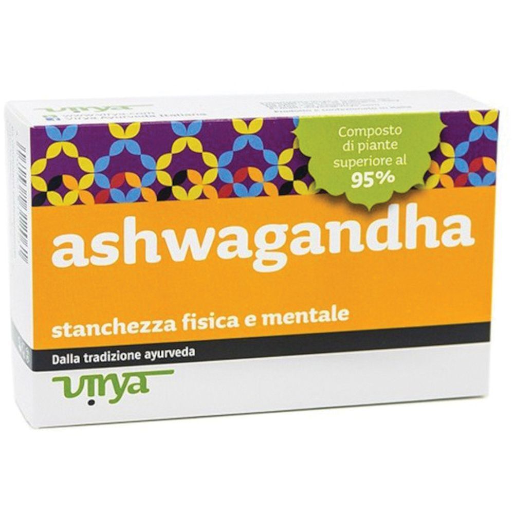 Ashwagandha - Virya - 60 compresse - Integratore alimentare che aiuta a combattere stanchezza fisica e mentale