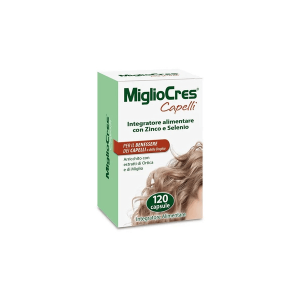 Migliocres Capelli Integratore 120 Capsule