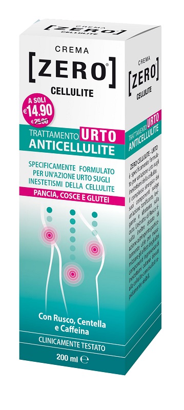 Zero Cellulite Crema Trattamento Urto Anticellulite 200 ml