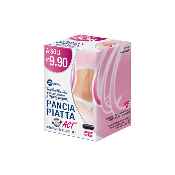 Pancia Piatta Act IntegratoreTransito Intestinale 30 Capsule — confronto prezzi