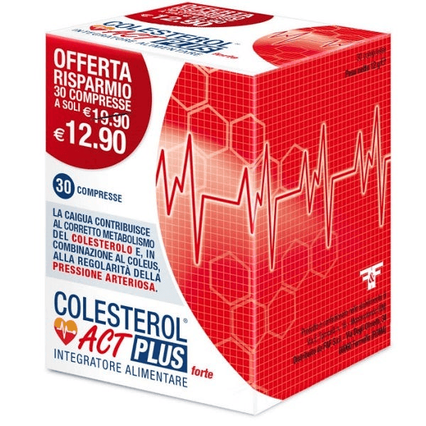 Colesterol Act Plus Forte Integratore Controllo Colesterolo 30 Compresse — confronto prezzi