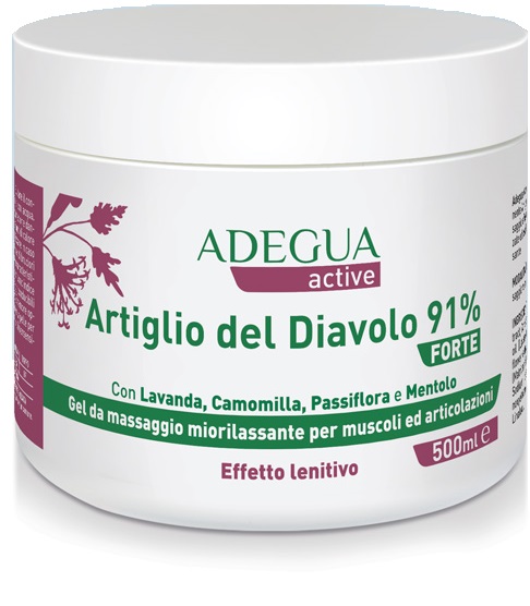 Adegua active artiglio del diavolo 91% forte 500 ml