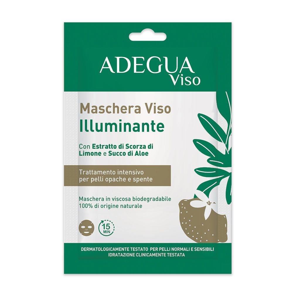 Consulteam Adegua - Maschera Viso Illuminante Trattamento Intensivo, 15ml
