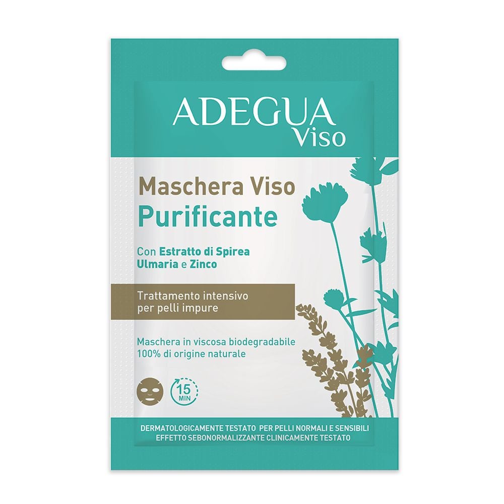 Consulteam Adegua - Maschera Viso Purificante Trattamento Intensivo, 15ml