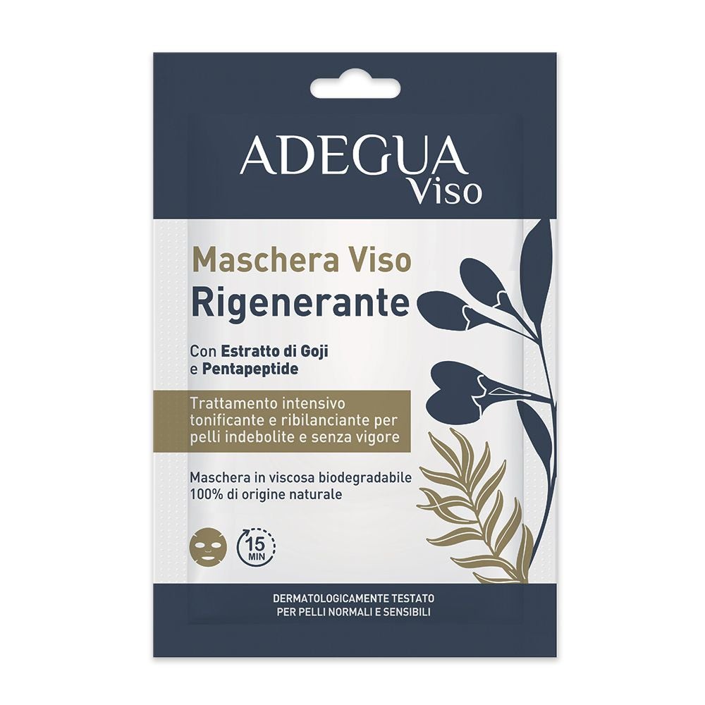 Consulteam Adegua - Maschera Viso Rigenerante Trattamento Intensivo, 15ml