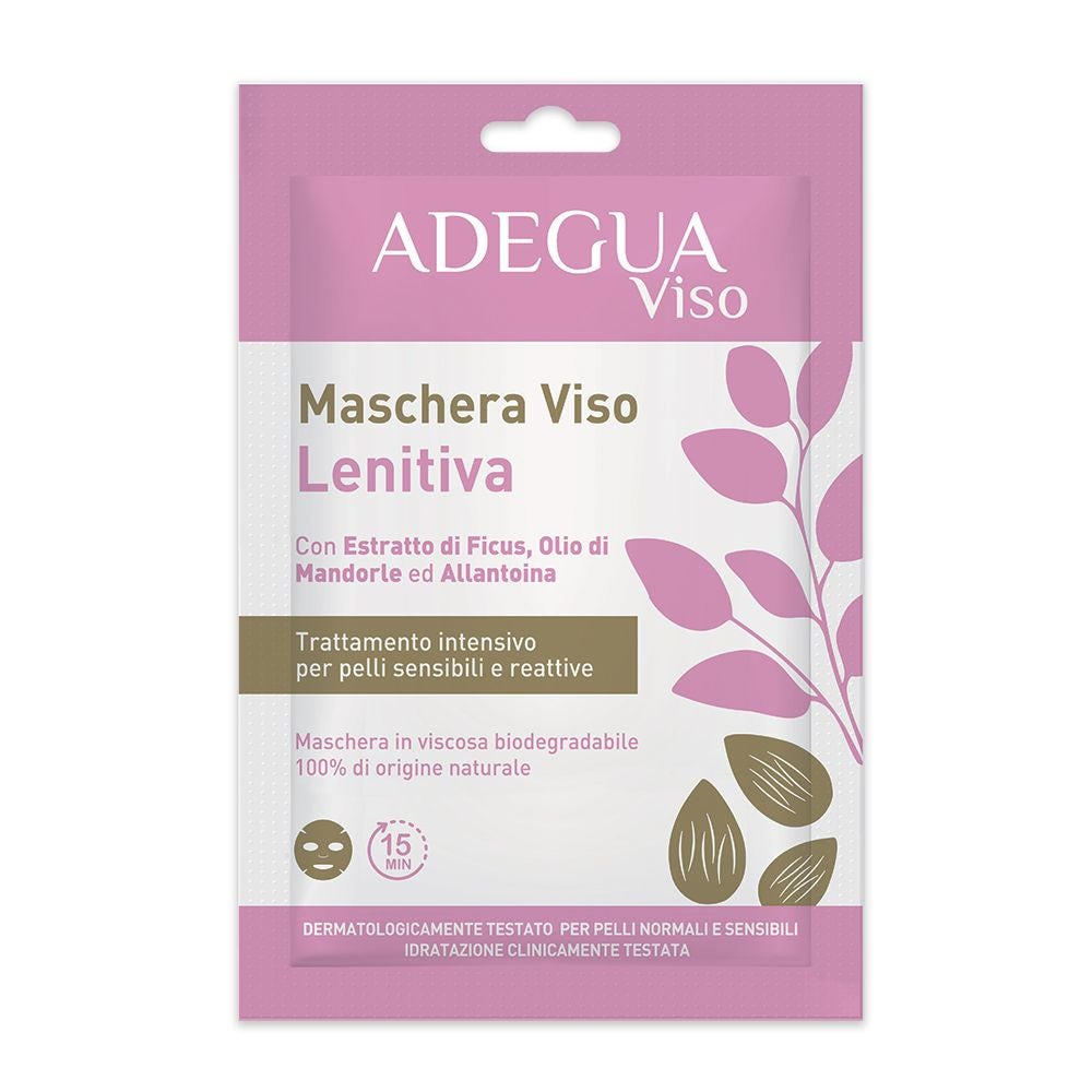Consulteam Adegua - Maschera Viso Lenitiva Trattamento Intensivo, 15ml