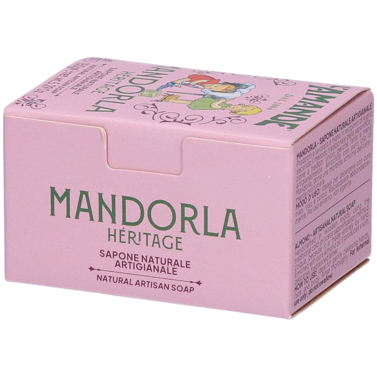L'Amande Sapone Naturale Artigianale Mandorla 150 g Polvere