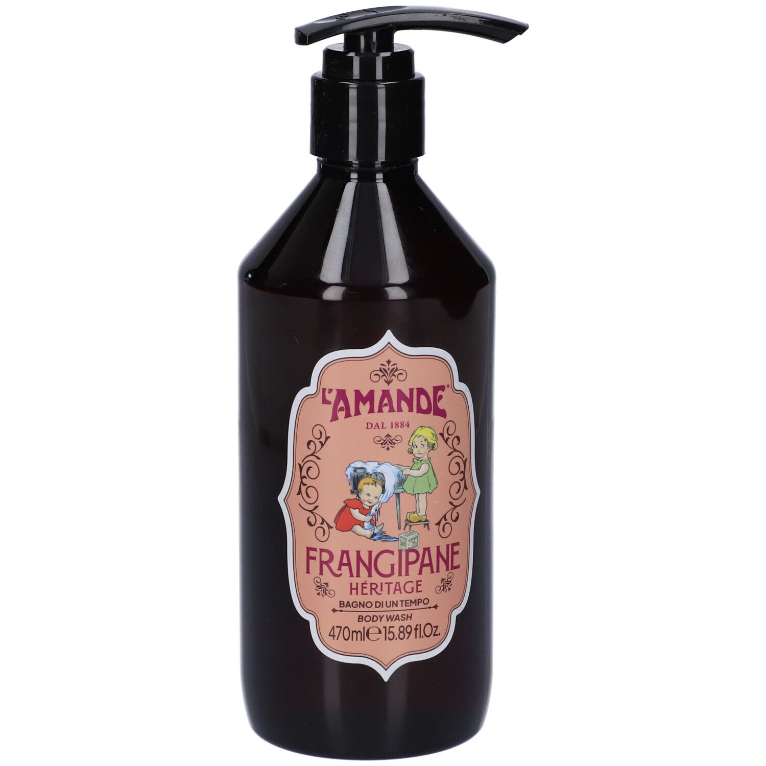 L'Amande Bagno di un Tempo Frangipane Bagnoschiuma, 470 ml