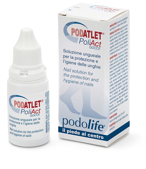 Podatlet Poliact Gocce Dermatologiche Lenitive e Protettive Piedi 15 ml