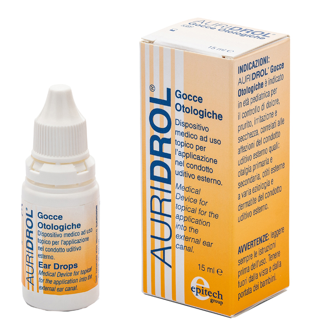 Auridrol Gocce Otologiche Detergenti e Igienizzanti per le Orecchie 15 ml