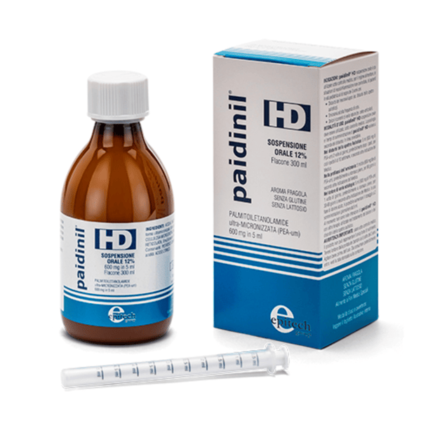 Paidinil HD Sciroppo Fragola 300ml per Disturbi Neuroinfiammatori