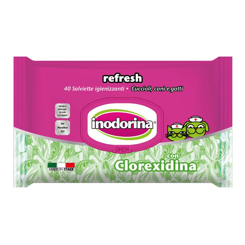Salviette Clorexidina Inodorina 40 Pezzi pz