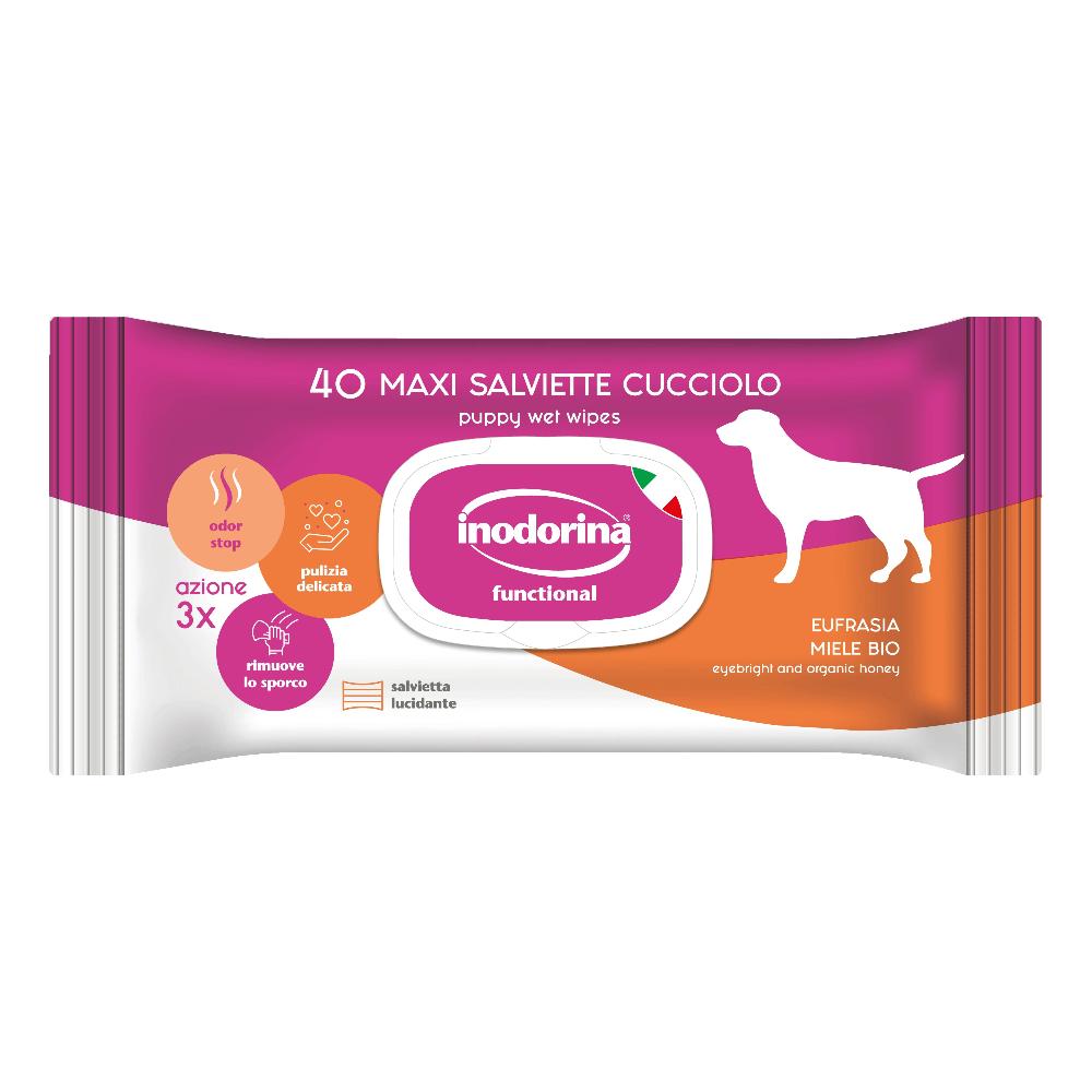 INODORINA SALVIETTE CUCCIOLI 40PZ — confronto prezzi