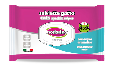 INODORINA SALVIETTE GATTO 40PZ — confronto prezzi