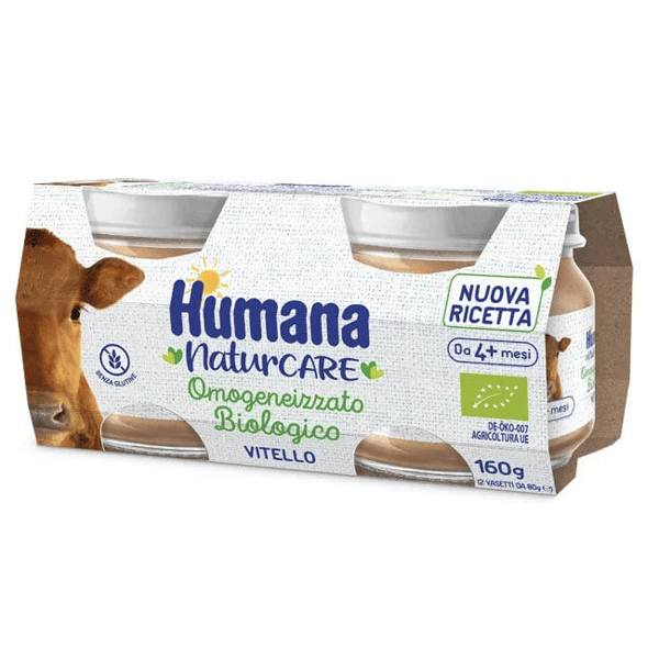 Humana omogeneizzato tacchino bio 2 vasetti da 80 g — confronto prezzi