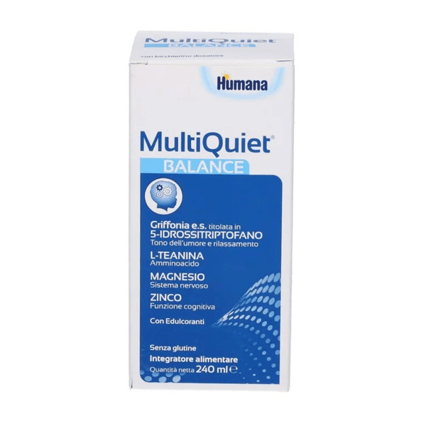 Humana Multiquiet Balance Integratore Per il Rilassamento 240ML — confronto prezzi