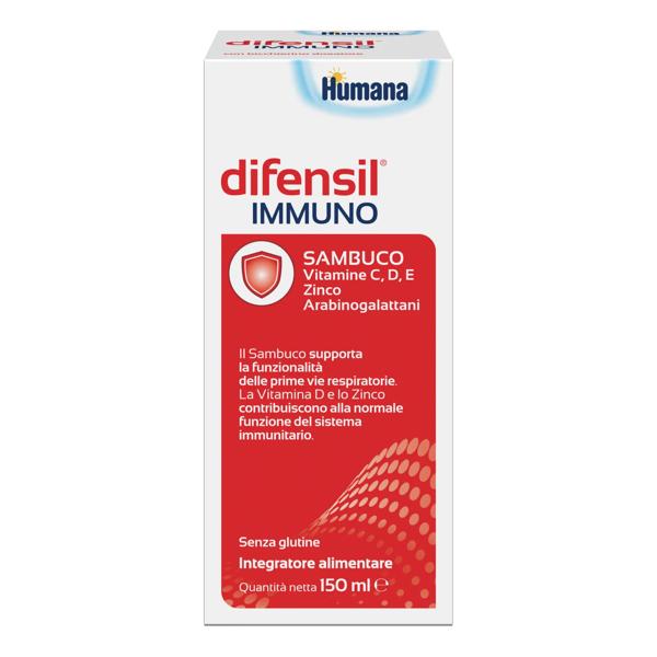 Humana Difensil Immuno Baby Integratore di Lattoferrina 30 ml