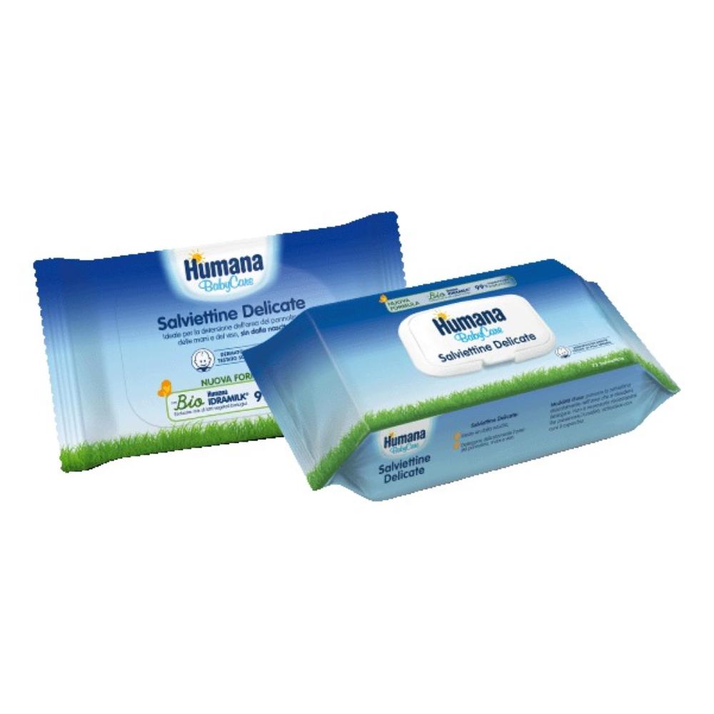 Humana Babycare Salviette Detergenti 72 pz