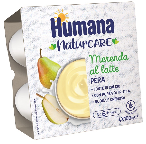 HUMANA MERENDA PERA 4PZ 100G — confronto prezzi